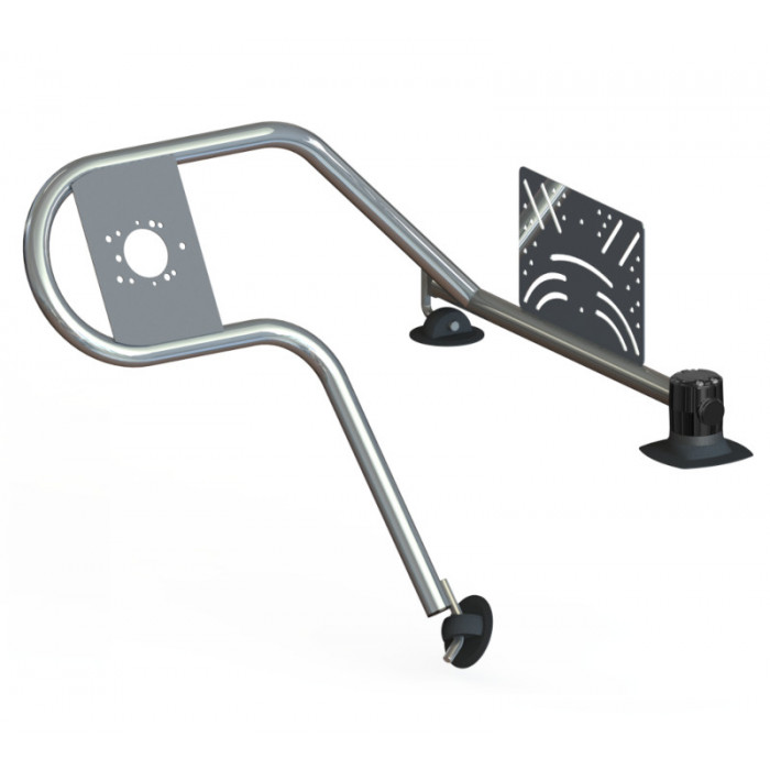 Стойка рулевая с креплением на баллон надувной лодки 32мм быстросъемная в Сочи