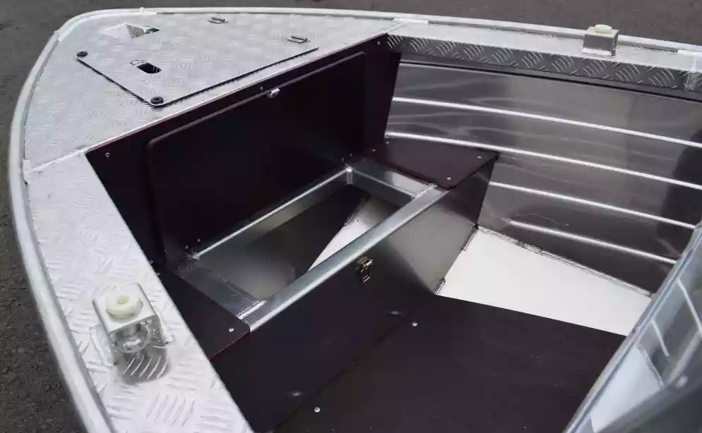 Алюминиевая лодка Wyatboat-390 DCM Увеличенный борт в Сочи