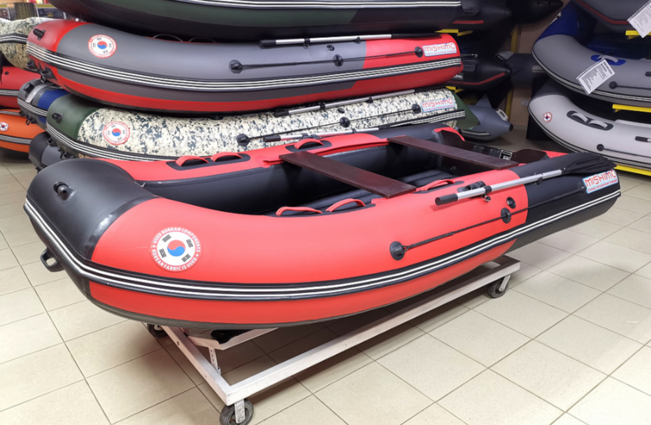 КОМПЛЕКТ Лодка MISHIMO PRO 350 + ЛОДОЧНЫЙ МОТОР MARLIN MP 9.9 (20) AMHS PRO в Сочи