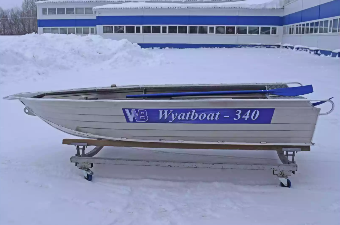 Алюминиевая лодка Wyatboat-340 Р в Сочи