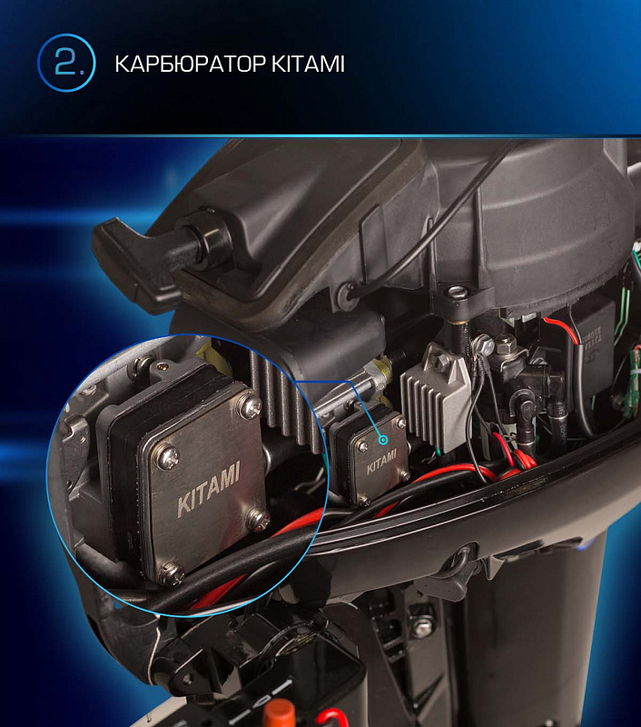 Лодочный мотор MARLIN PROLINE MP 9.9(15) AWRL в Сочи