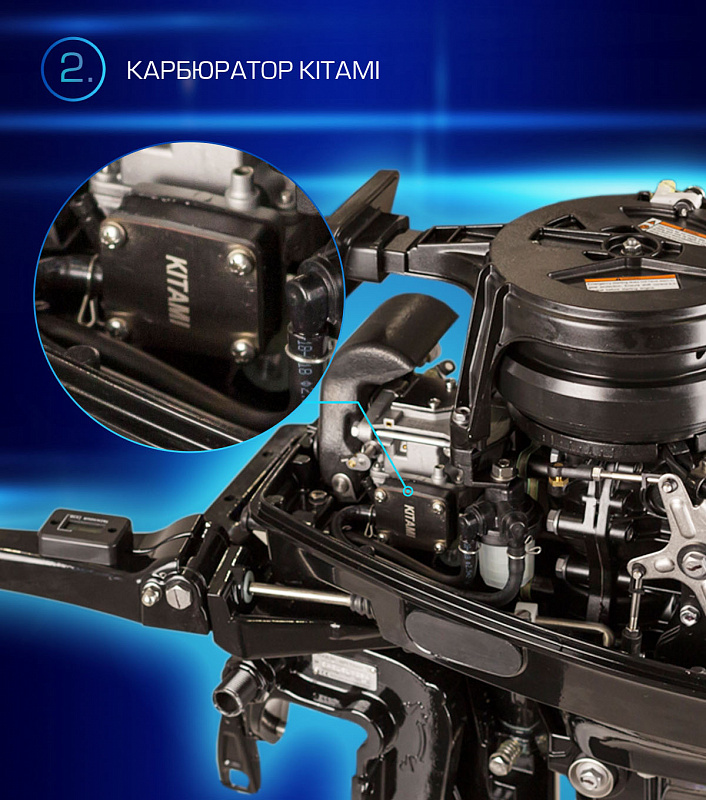 Лодочный мотор MARLIN PROLINE MP 9.9(20) AMHL FORCE в Сочи