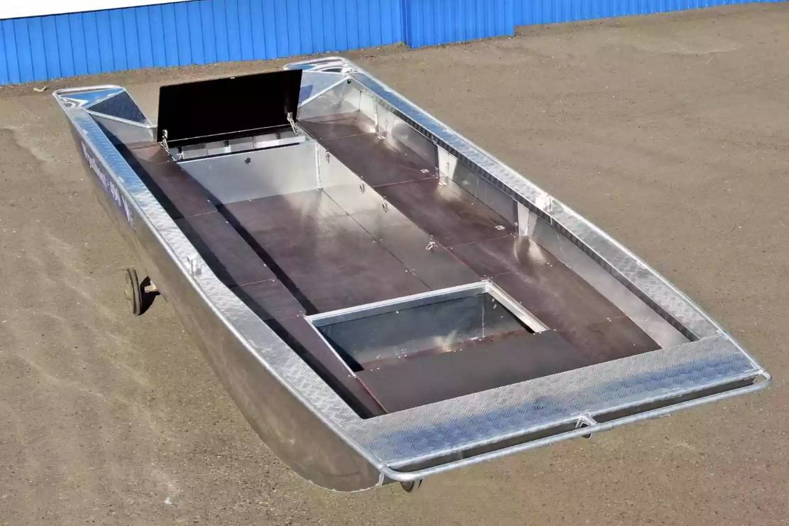 Алюминиевая лодка Wyatboat-490 Jonboat в Сочи