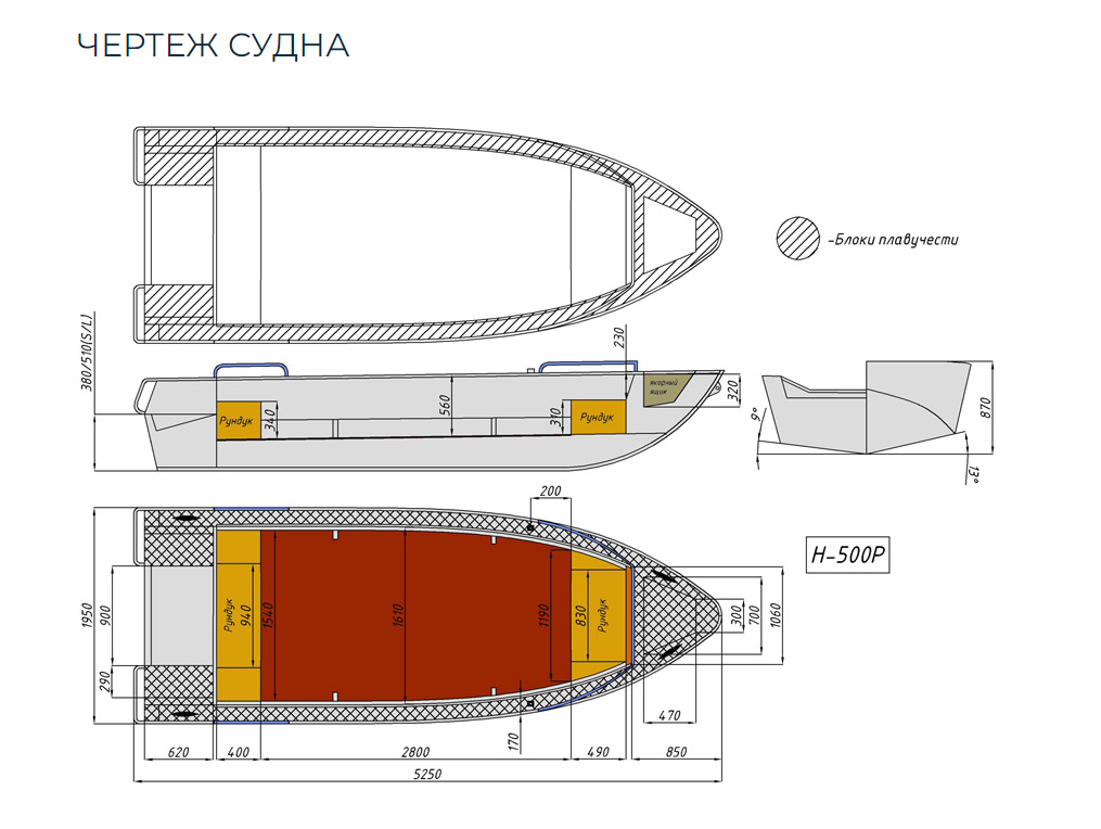 Алюминиевая лодка Неман-500 P в Сочи