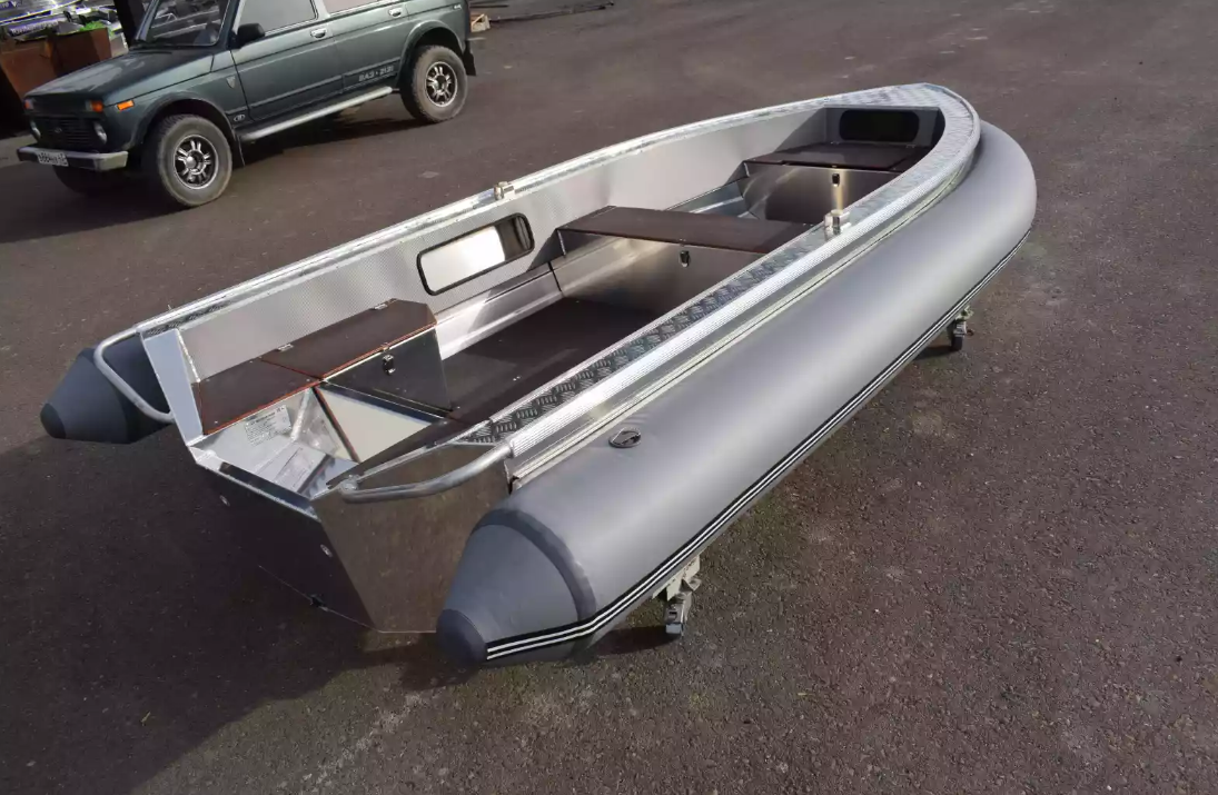 Алюминиевая лодка Wyatboat-370 в Сочи