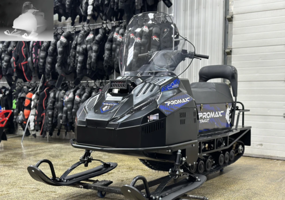 Снегоход PROMAX YAKUT R/К 500 2.0 4T 29 LONG в Сочи