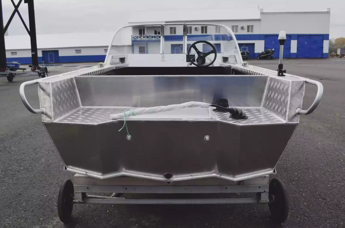 Алюминиевая лодка Wyatboat-390 Pro в Сочи