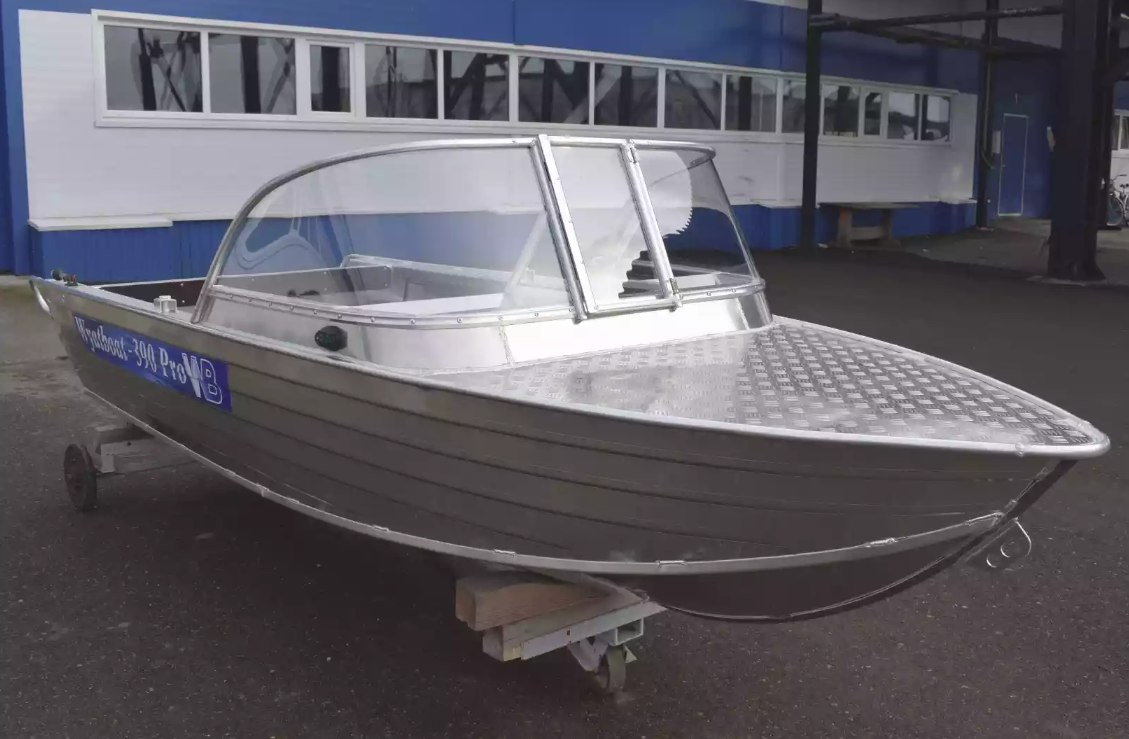 Алюминиевая лодка Wyatboat-390 Pro в Сочи