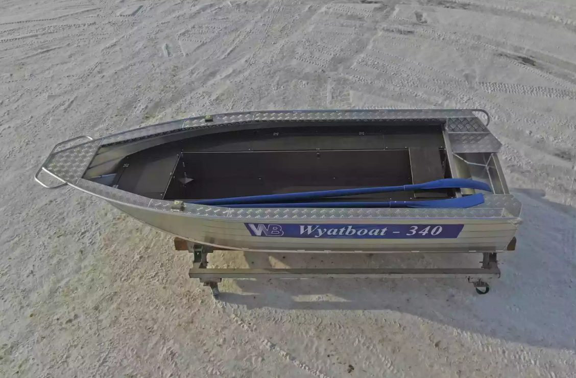 Алюминиевая лодка Wyatboat-340 РМ в Сочи