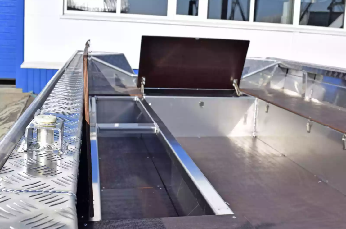 Алюминиевая лодка Wyatboat-490 Jonboat в Сочи