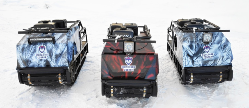 Мотобуксировщик Irondog (Железная собака) M500 20  Камуфляж Охотник в Сочи