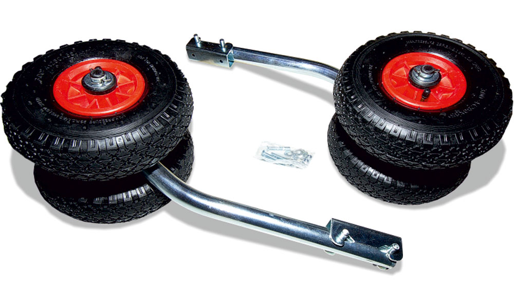 Транцевые колеса модульные двойные усиленные (быстросъемные) в Сочи