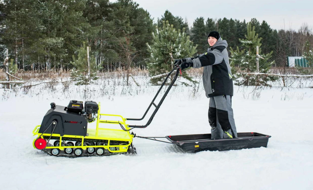 Мотобуксировщик Бурлак ХОЗЯИН-1 (капот металл) в Сочи