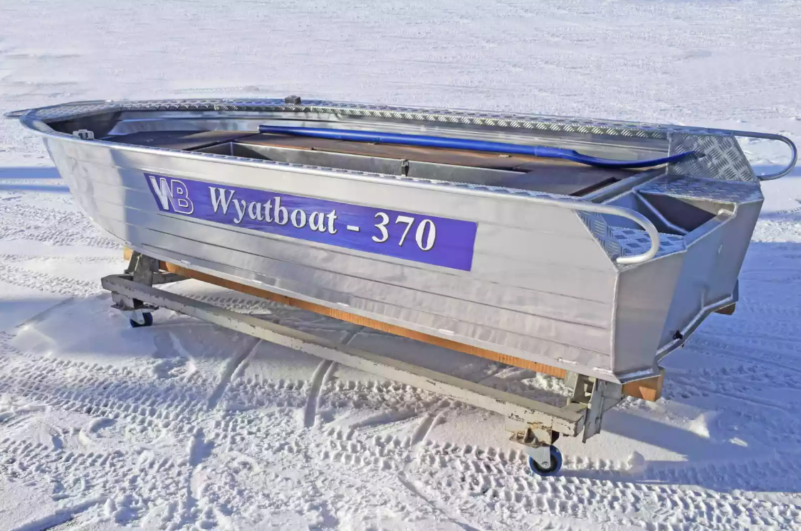 Алюминиевая лодка Wyatboat-370 РМ в Сочи