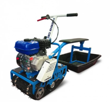 Мотобуксировщик НЕВА МС-1К с санями и сиденьем в Сочи