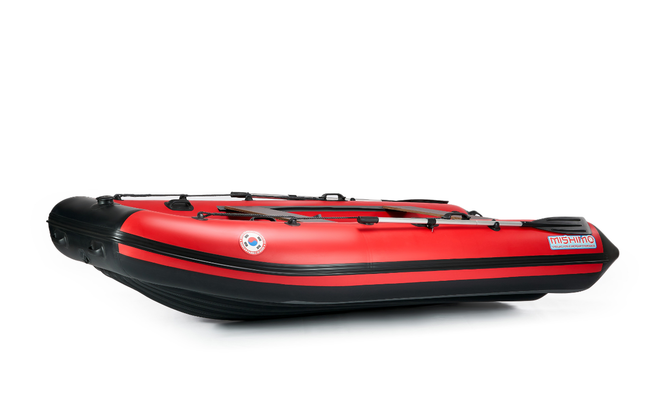 КОМПЛЕКТ ЛОДКА MISHIMO RAPID 380 PRO+ ЛОДОЧНЫЙ МОТОР MARLIN MP 9.9 (20) AMHS PROLINE FORCE в Сочи