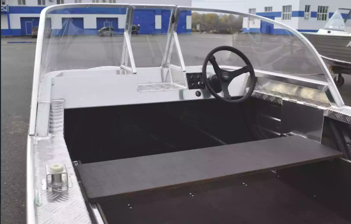 Алюминиевая лодка Wyatboat-390 Pro в Сочи