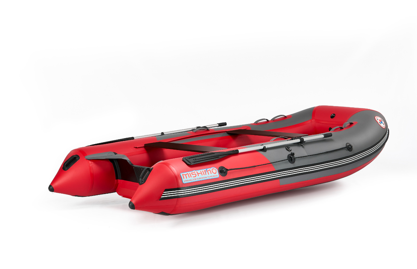 КОМПЛЕКТ ЛОДКА MISHIMO PRO 350 + ЛОДОЧНЫЙ МОТОР MARLIN MP 9.9 (15) AMHS PROLINE в Сочи