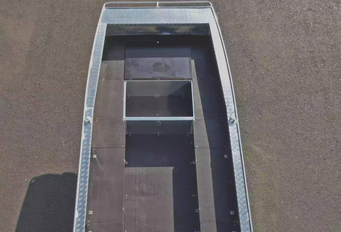 Алюминиевая лодка Wyatboat-490 Jonboat в Сочи