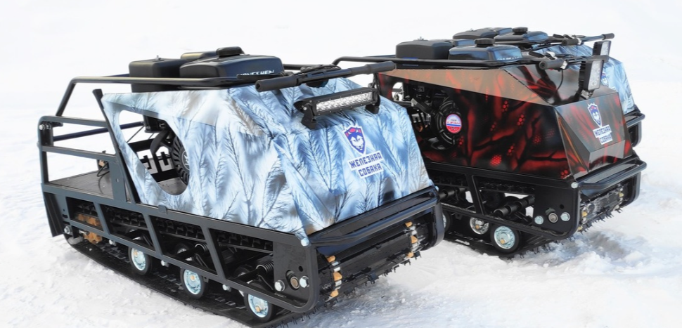 Мотобуксировщик Irondog (Железная собака) M500 20  Камуфляж Охотник в Сочи