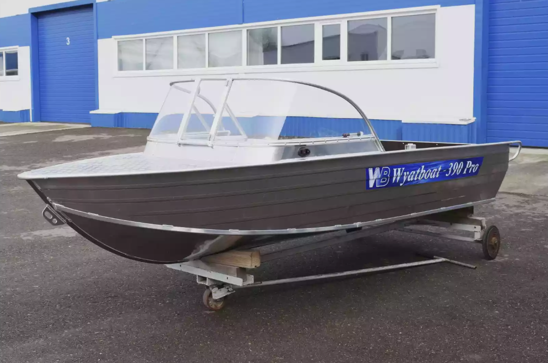 Алюминиевая лодка Wyatboat-390 Pro в Сочи