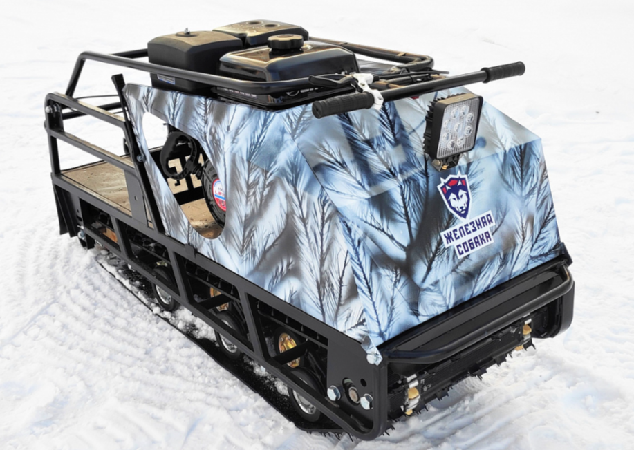 Мотобуксировщик Irondog (Железная собака) M500 20  Камуфляж Охотник в Сочи
