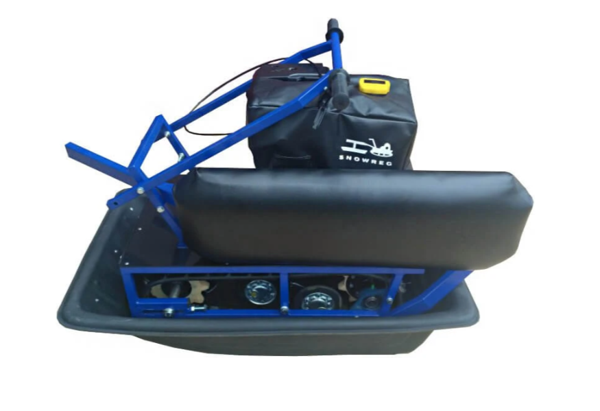 Мини-мотобуксировщик Альбатрос-М с фарой в Сочи