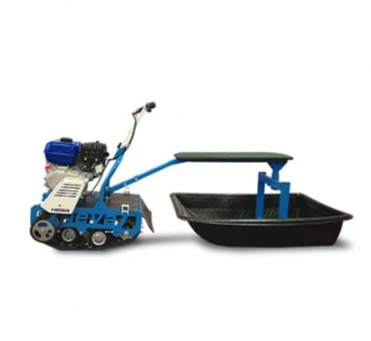 Мотобуксировщик НЕВА МС-1К с санями и сиденьем в Сочи