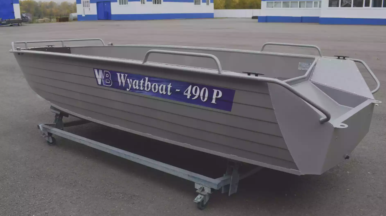Алюминиевая лодка Wyatboat-490 P в Сочи
