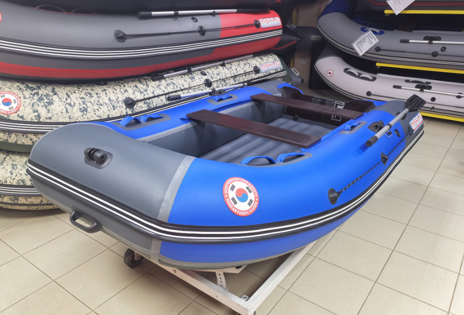 КОМПЛЕКТ Лодка MISHIMO PRO 350 + ЛОДОЧНЫЙ МОТОР MARLIN MP 9.9 (20) AMHS PRO в Сочи