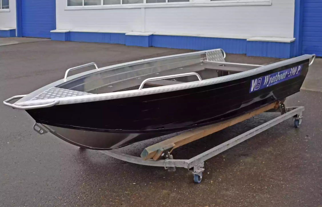 Алюминиевая лодка Wyatboat-390РМ в Сочи