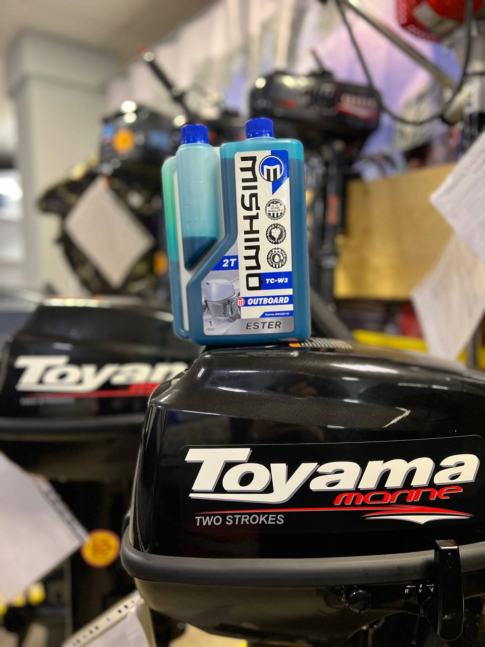 Масло MISHIMO 2T OUTBOARD (ESTER) полусинтетика 1 л в Сочи