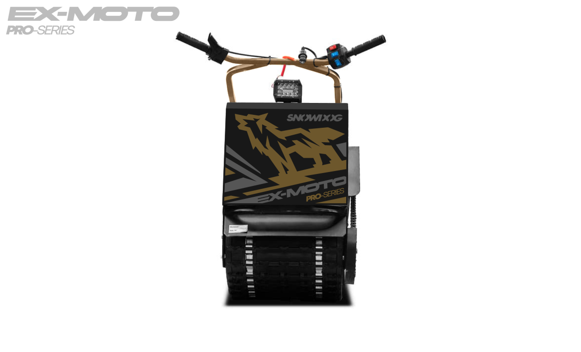 Мотобуксировщик EX-MOTO SNOWDOG S380 8л.с. в Сочи