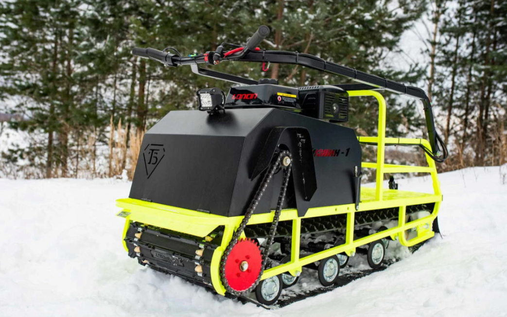 Мотобуксировщик Бурлак ХОЗЯИН-1 (капот металл) в Сочи