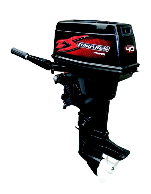 Лодочный мотор Zongshen T40 (+руль+пульт) в Сочи