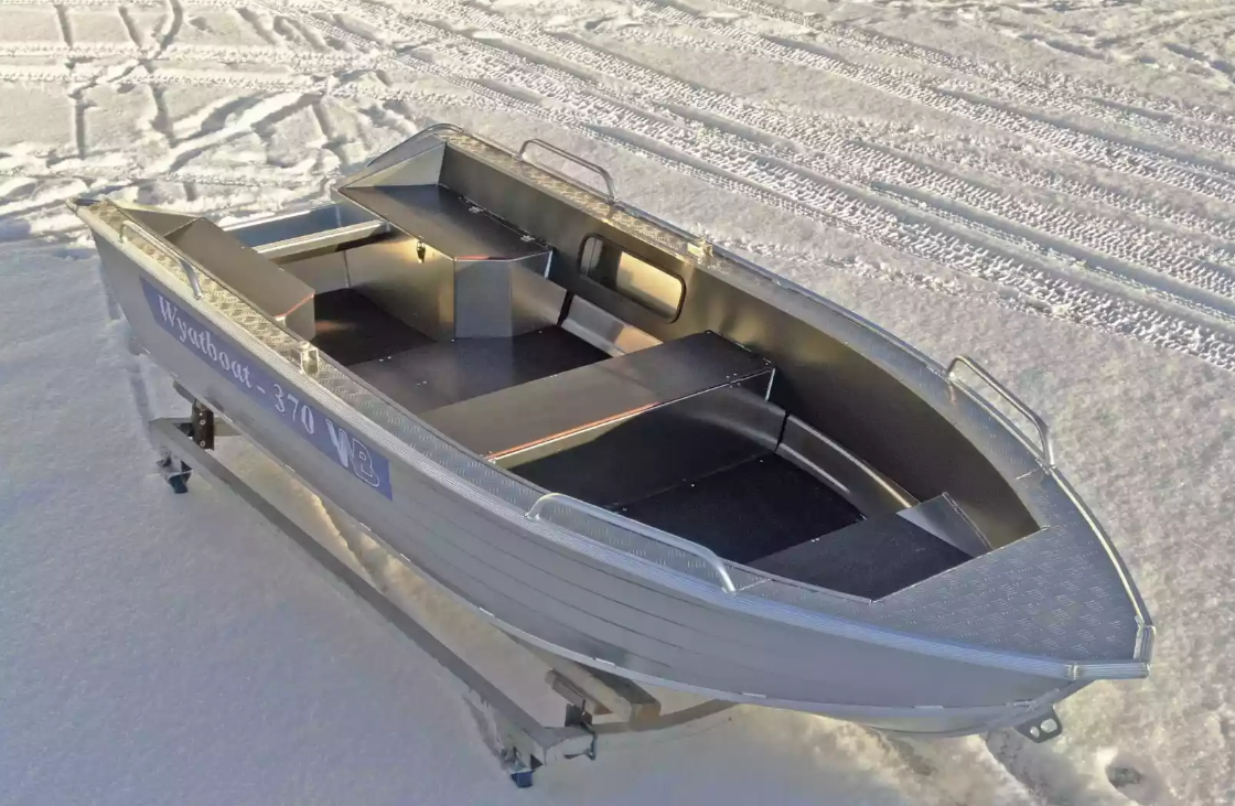 Алюминиевая лодка Wyatboat-370 в Сочи