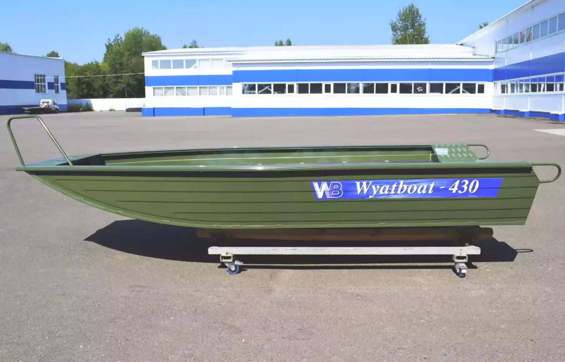 Алюминиевая лодка  Wyatboat-430 Master Fish в Сочи