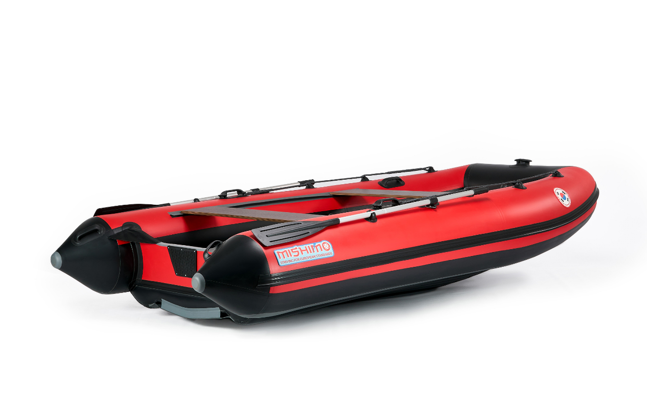 КОМПЛЕКТ ЛОДКА MISHIMO RAPID 380 PRO+ ЛОДОЧНЫЙ МОТОР MARLIN MP 9.9 (20) AMHS PROLINE FORCE в Сочи