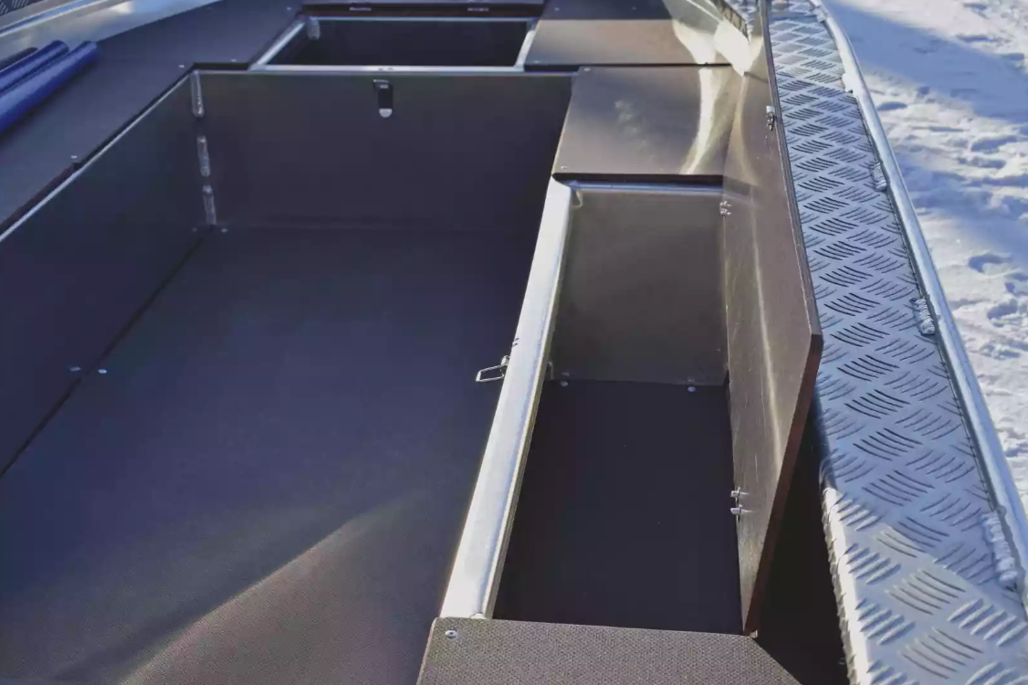 Алюминиевая лодка Wyatboat-370 РМ в Сочи