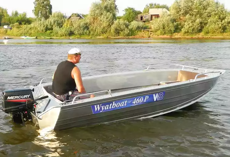 Алюминиевая лодка Wyatboat-460 P в Сочи
