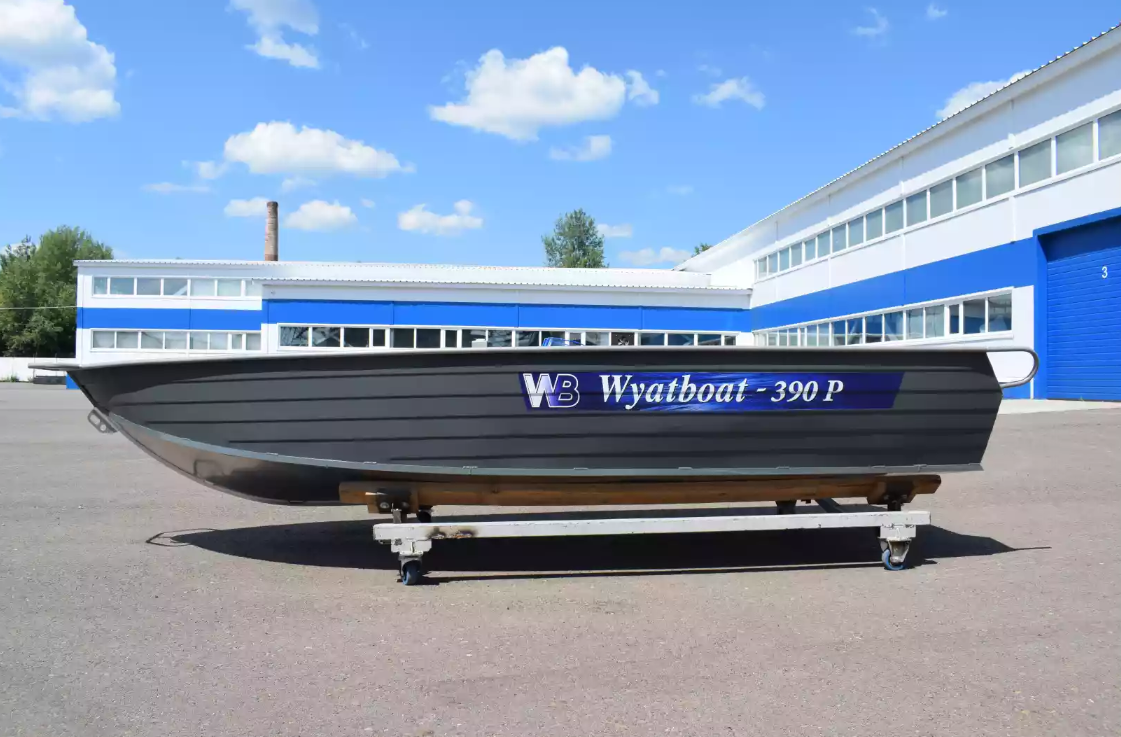 Алюминиевая лодка Wyatboat-390Р Fish в Сочи