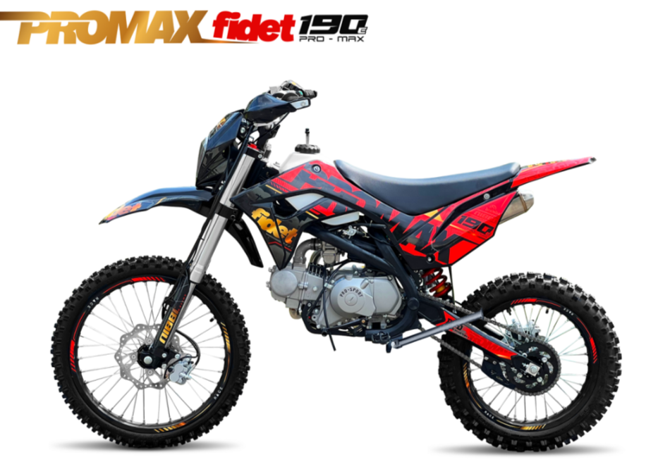 Мотоцикл (питбайк) PROMAX FIDET (ФАЙДЕТ) 190E MAX PRO LUX 19/16 в Сочи
