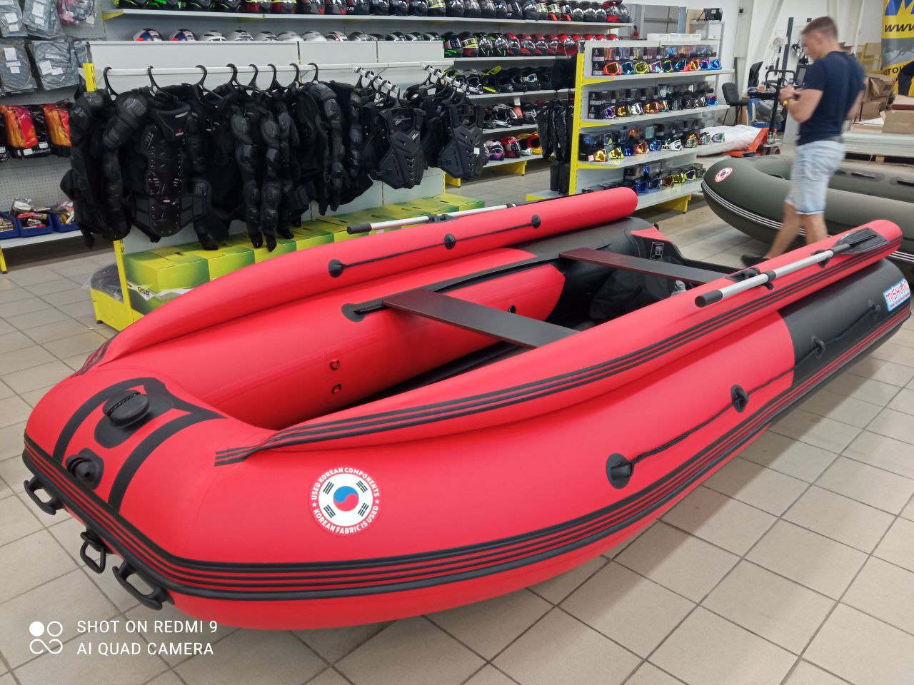 Лодка MISHIMO RIVER FJET PRO 430  под водомет в Сочи