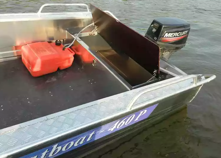 Алюминиевая лодка Wyatboat-460 P в Сочи