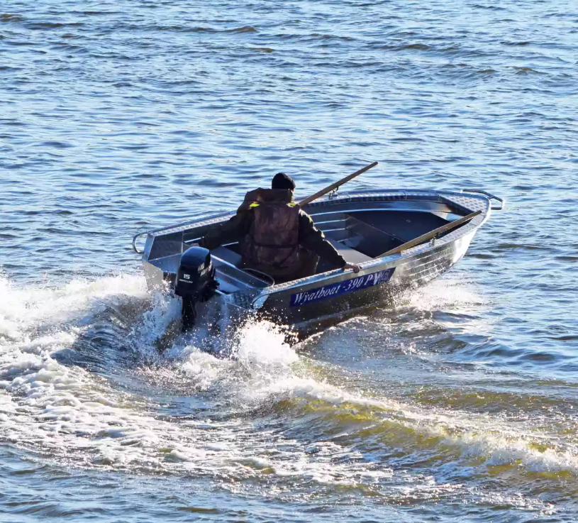Алюминиевая лодка Wyatboat-390 P в Сочи