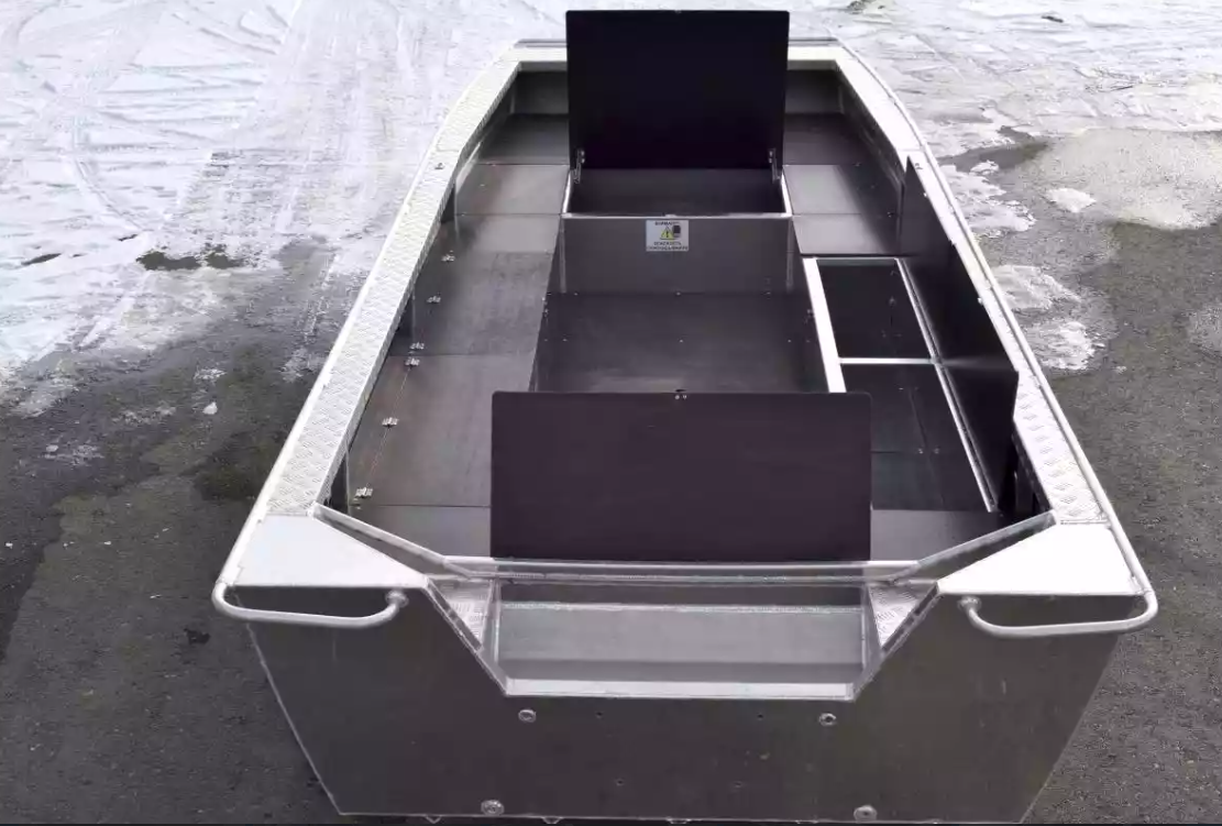 Алюминиевая лодка Wyatboat-490 Jonboat в Сочи