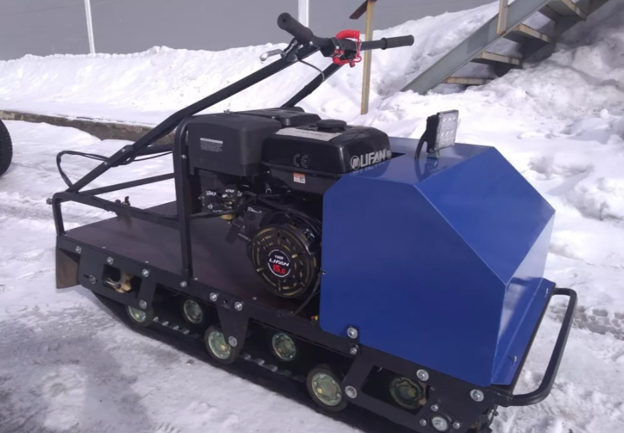 Мотобуксировщик AhtaR ЗИМА с реверсом (задний ход) в Сочи