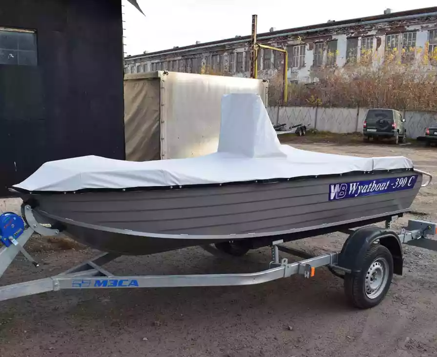 Алюминиевая лодка Wyatboat-390 C в Сочи
