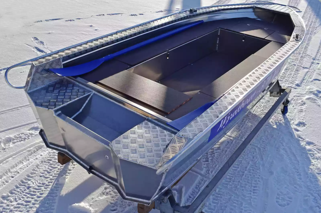 Алюминиевая лодка Wyatboat-370 РМ в Сочи