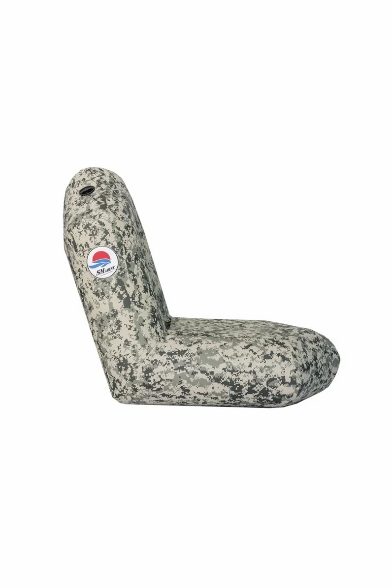 КРЕСЛО НАДУВНОЕ SMARINE, 85Х75 СМ, ПВХ, ЗЕЛЕНЫЙ ПИКСЕЛЬ в Сочи